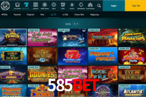 585Bet App Interface